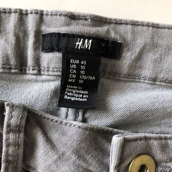 H&M skinny jeans grey - Picture 4 of 6